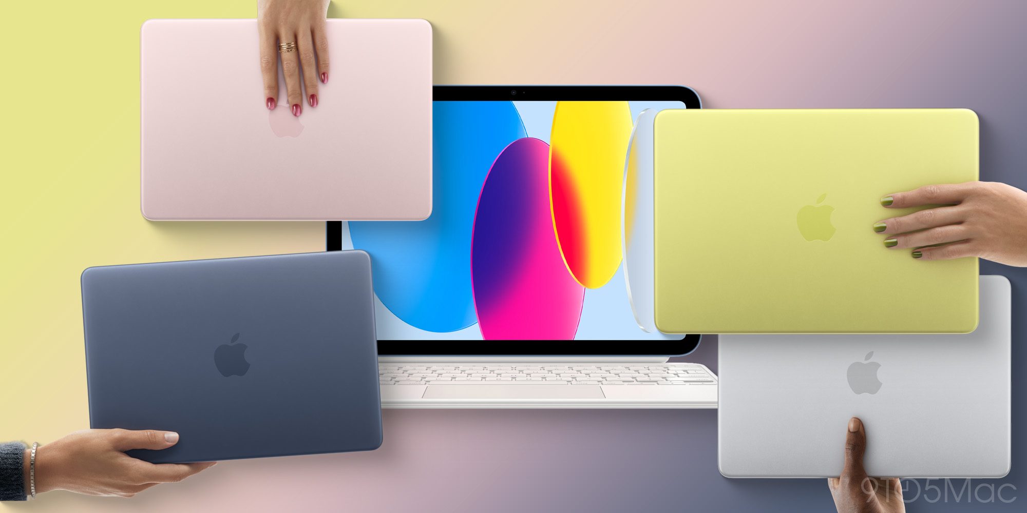 MacBook Neo covering iPad 11th gen